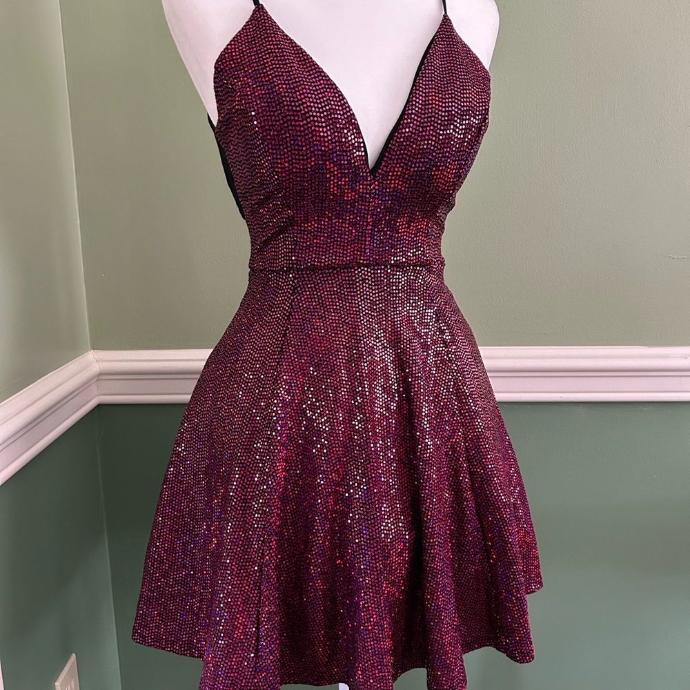 Honey and Rosie “Disco Dot” party dress